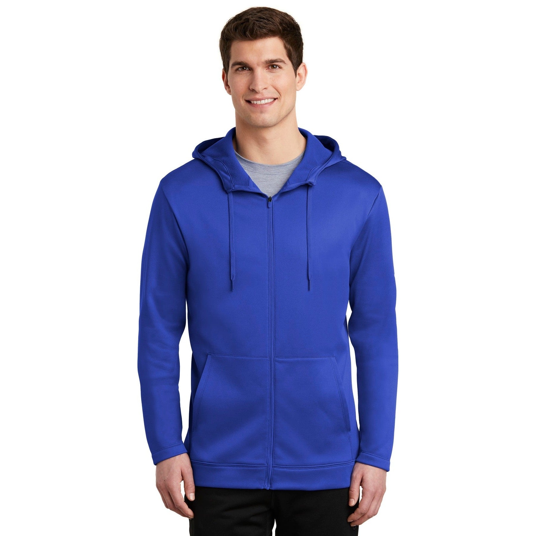 Nike-Nike Therma-FIT Full-Zip Fleece Hoodie. NKAH6259-MedTech-4